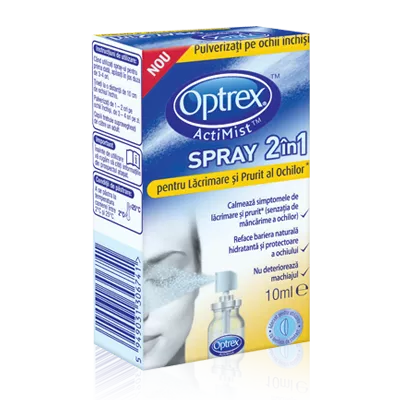 Optrex 2in1 lacrimare,prurit spray 10ml