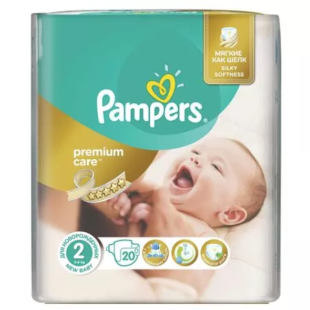 PAMPERS 2 Premium Care (4-8kg) x 23buc