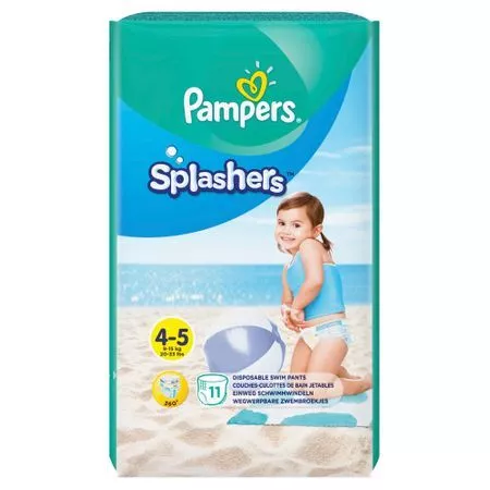 PAMPERS 4 Splash scutec apa 9-15Kg x 11buc