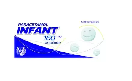 Paracetamol Infant 160mg, 20 comprimate, Farmacist Man
