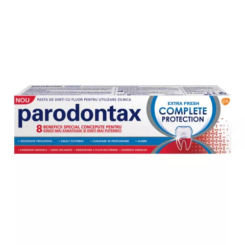 Pasta de dinti Parodontax Complete Protection Extra Fresh, 75ml, GSK