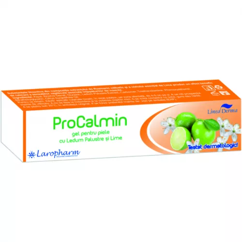 Procalmin gel calmant intepaturi insecte, 40 g, Laropharm