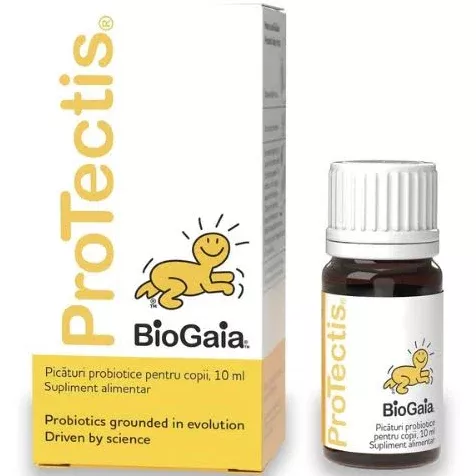Protectis picaturi probiotice copii, 10ml, BioGaia