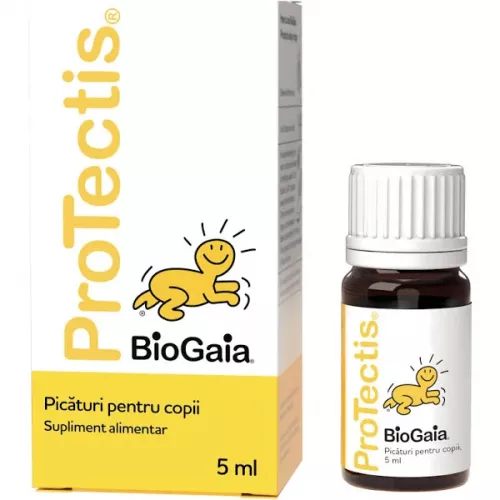 Protectis picaturi probiotice copii, 5ml, BioGaia