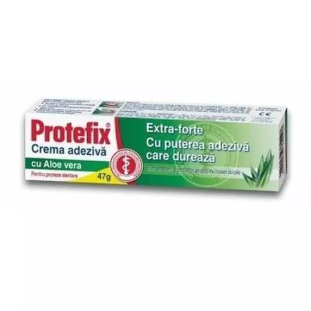 Crema adeziva cu aloe Protefix, 47g, Queisser Pharma