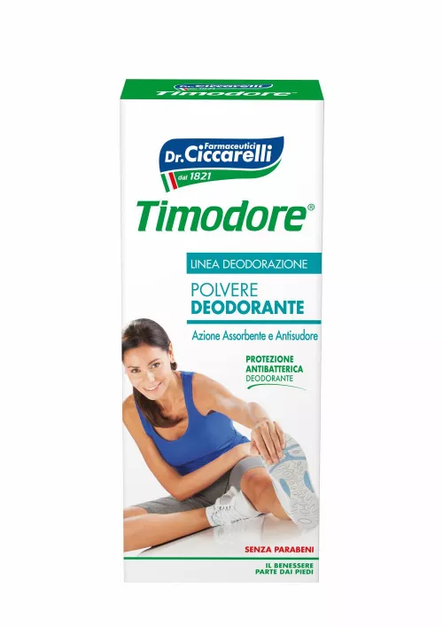 Pudra deodorant pentru picioare Timodore, 250g, Dr. Ciccarelli