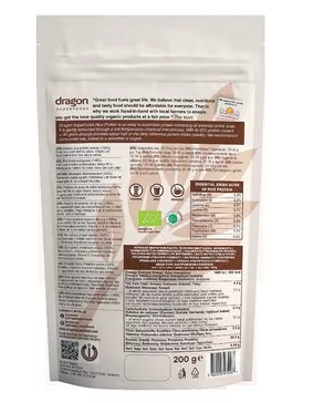 Pudra proteica eco din orez, 200g, Dragon Superfoods