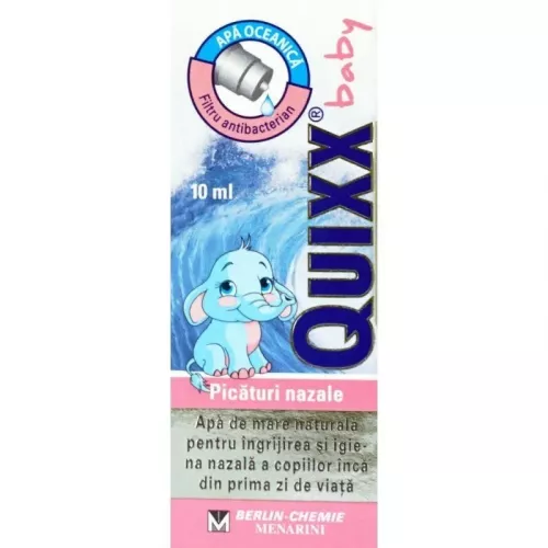 Picaturi nazale Quixx Baby, 10 ml, Berlin Chemie