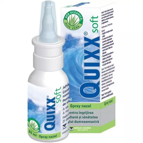Spray nazal Quixx soft izotonic, 30 ml, Berlin Chemie