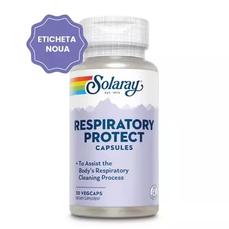 Respiratory Protect Capsules Solaray, 30 capsule, Secom