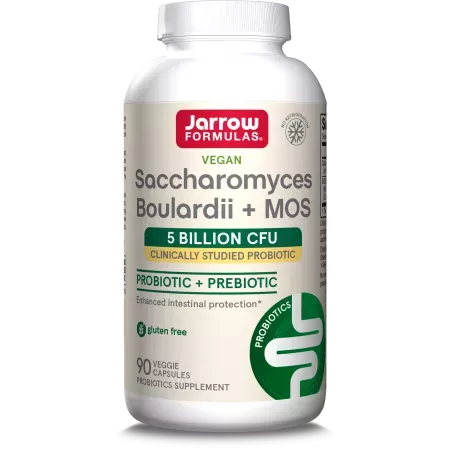 Saccharomyces Boulardii + Mos, 90 capsule, Jarrow Formulas