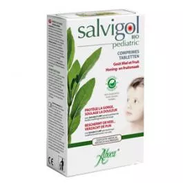 Salvigol Bio Pediatric, 30 tablete, Aboca