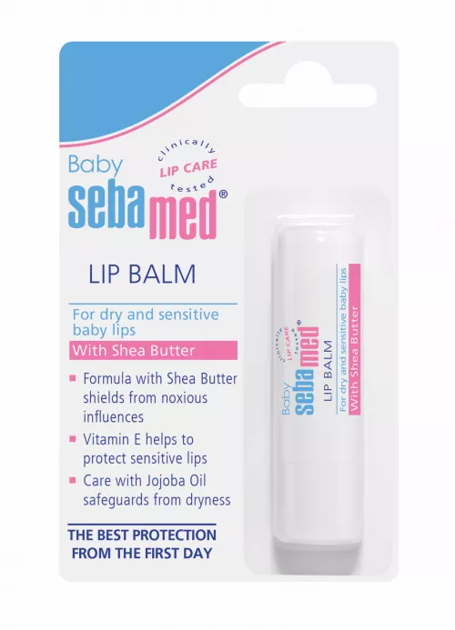 Sebamed Baby Balsam dermatologic protector pentru buze, 4.8 g