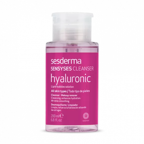 Lotiune pentru curatarea tenului Sensyses Hyaluronic, 200 ml, Sesderma