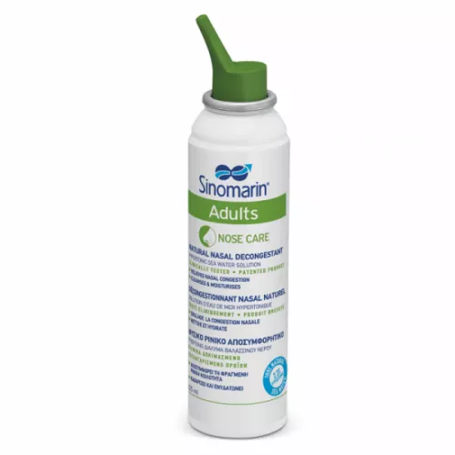 Spray nazal decongestionant pentru adulti Sinomarin Adults, 125 ml, Rontis