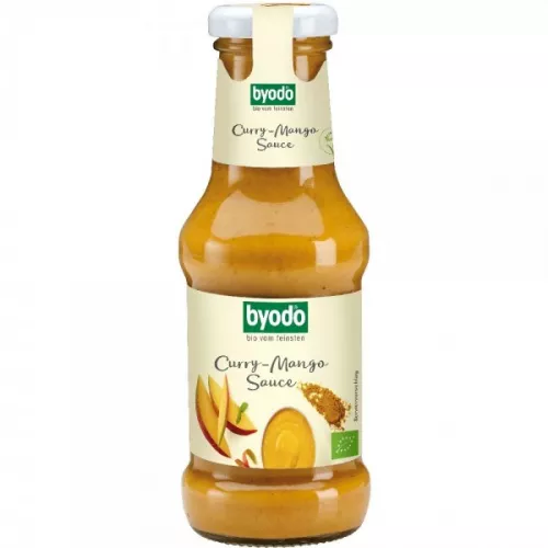 Sos curry cu mango eco fara gluten, 250ml, Byodo