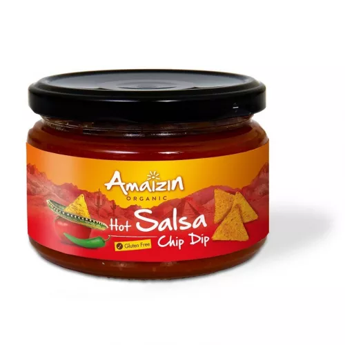 Sos salsa iute eco fara gluten, 260g, Amaizin