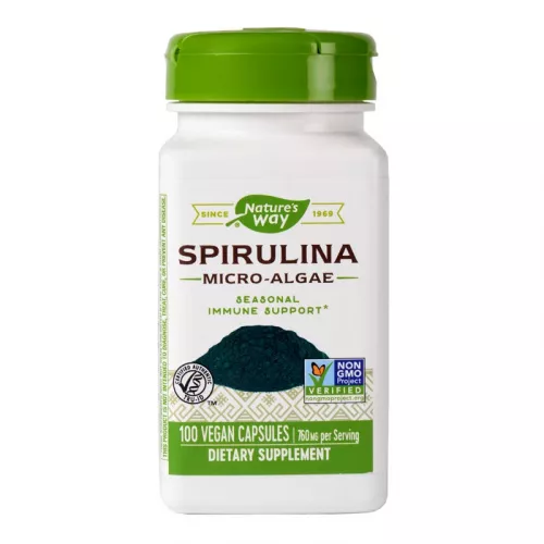 Spirulina micro-algae, 100cps Secom