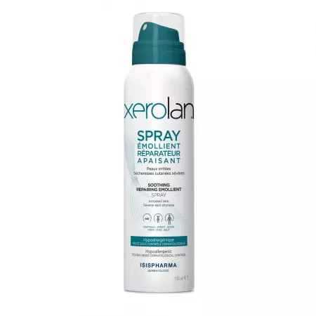 Spray emolient reparator Xerolan pentru pielea fragila, 150ml, Isis Pharma