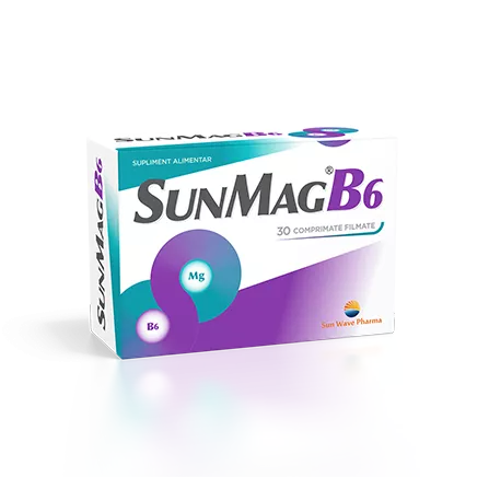 SunMag B6, 30 comprimate filmate, Sun Wave