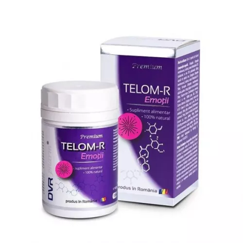 Telom-R Emotii, 120 capsule, DVR Pharm