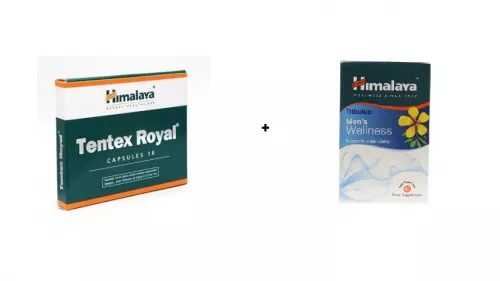Tentex Royal x 10 cps + Tribulus Men's Wellness x 60 (Himalaya)