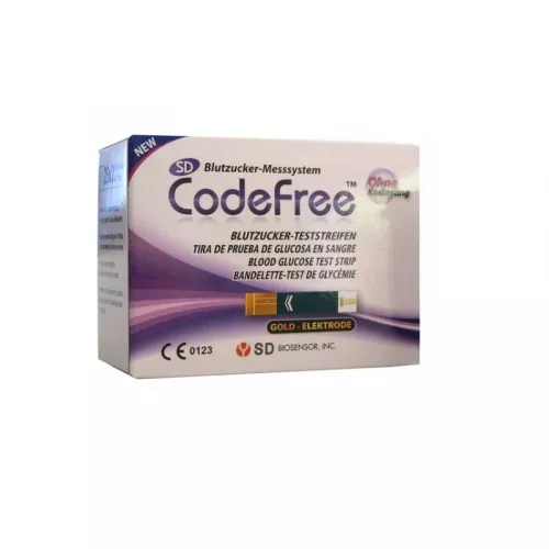 Teste de glicemie Codefree , 50 bucati, SD Biosensor