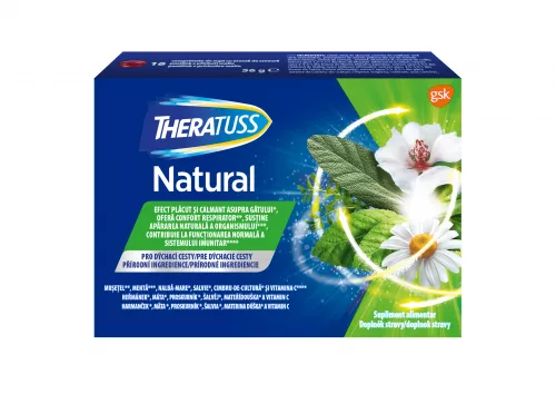 TheraTuss Natural, 16 comprimate de supt,  Glaxosmithkline
