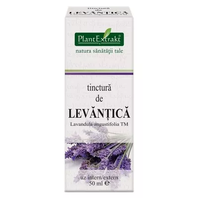 Tinctura de levantica, 50 ml, Plantextrakt