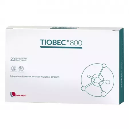 Tiobec 800, 20 comprimate, Laborest