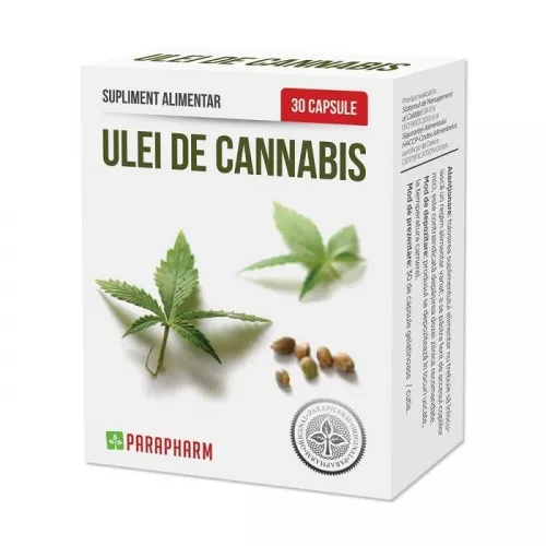 Ulei de Cannabis, 30 capsule, Parapharm