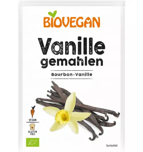 Vanilie de bourbon macinata eco fara gluten, 5g, Biovegan