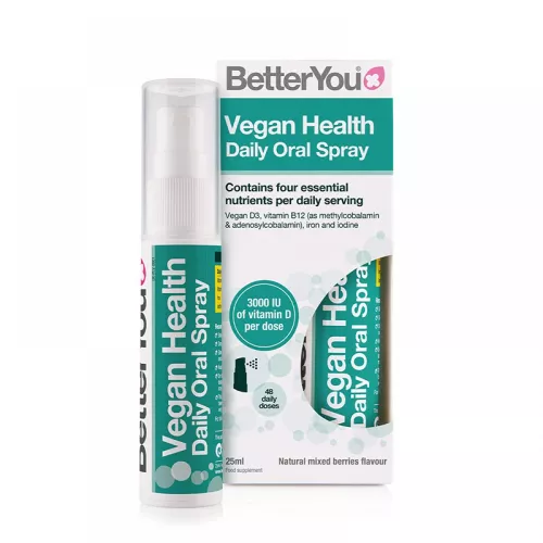 Spray oral Vegan Health, 25ml, BetterYou