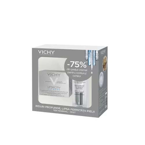 VICHY Liftactiv Supreme PNM x 50ml + Cr contur ochi -75%