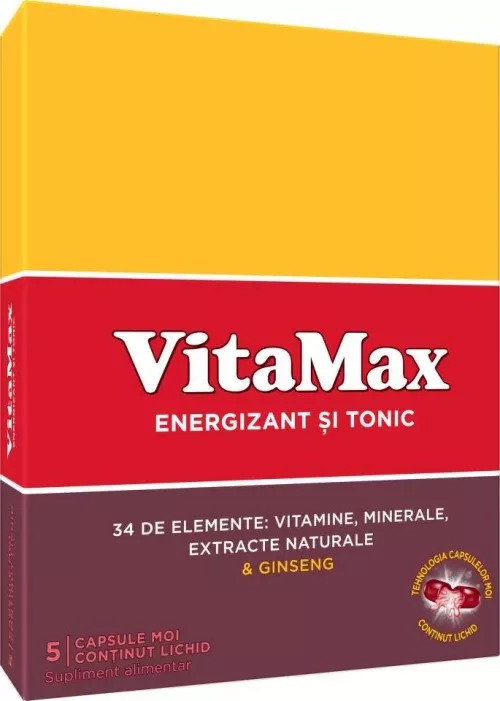 Vitamax, 5 capsule moi, Perrigo