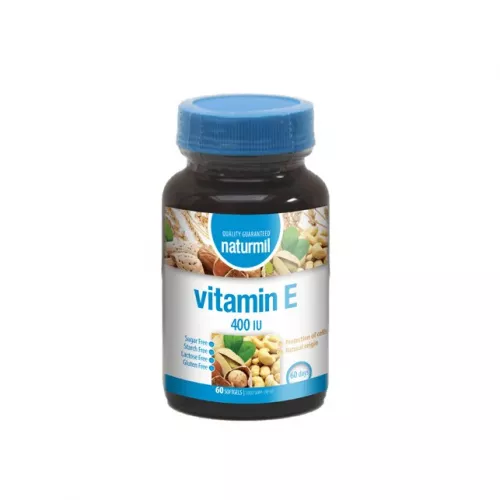 Vitamina E 400UI, 60 capsule, Naturmil