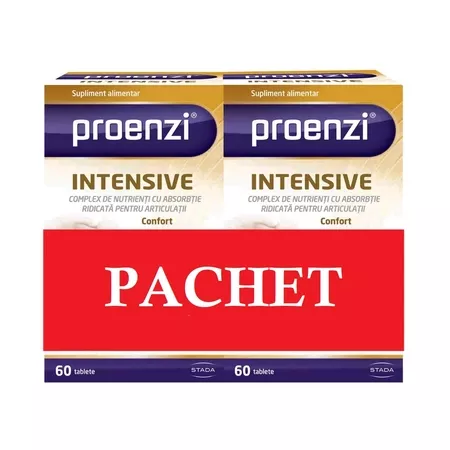 Pachet Proenzi ArtroStop Intensive Confort, 60+60 tablete, Walmark