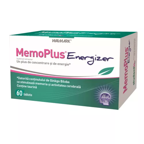 MemoPlus Energizer, 60 comprimate, Walmark