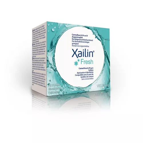 Picaituri Xailin Fresh 0.4 ml, 30 monodoze, Visufarma