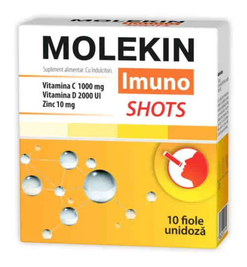 Molekin Imuno Shots, 10 fiole, Zdrovit