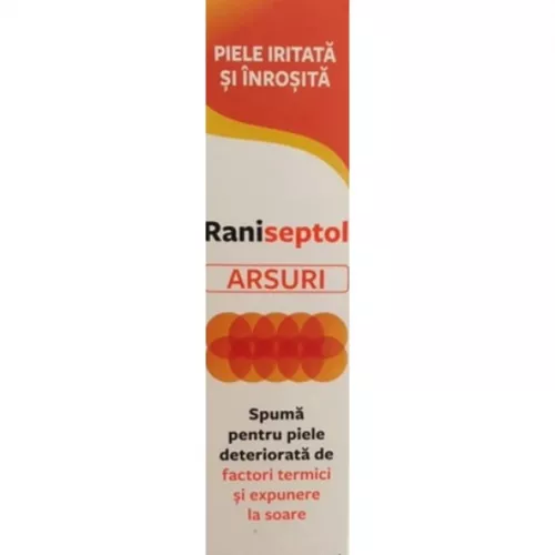 Zdrovit Raniseptol spuma arsuri x 150ml
