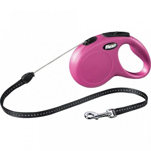 Lesa retractabila, cu fir - Flexi Pisici si Catelusi - XS (8