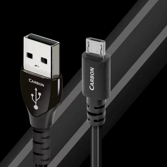 Cablu USB A - USB Micro AudioQuest Carbon 0.75 m