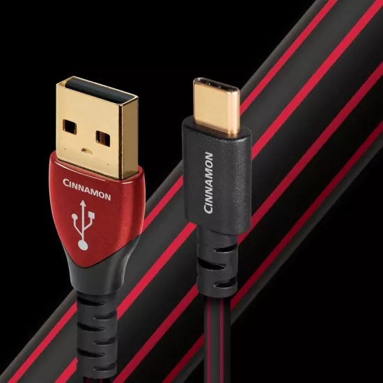 Cablu USB A - USB C AudioQuest Cinnamon 0.75 m
