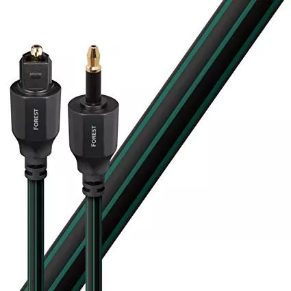 Cabluri optice (toslink) - Cablu optic Jack 3.5mm Mini - Toslink AudioQuest Forest 1.5 m, audioclub.ro