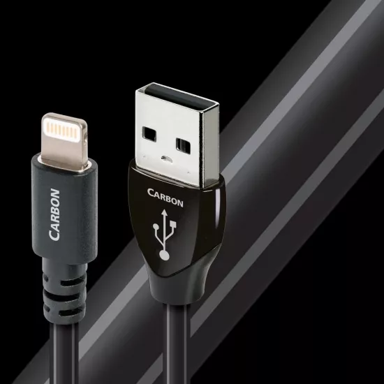 Cabluri USB - Cablu USB A - Lightning AudioQuest Carbon 1.5 m, audioclub.ro