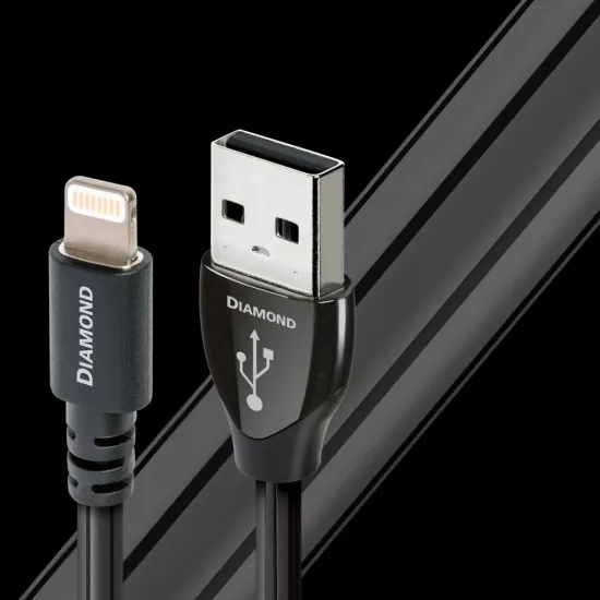 Cabluri USB - Cablu USB A - Lightning AudioQuest Diamond 3 m, audioclub.ro