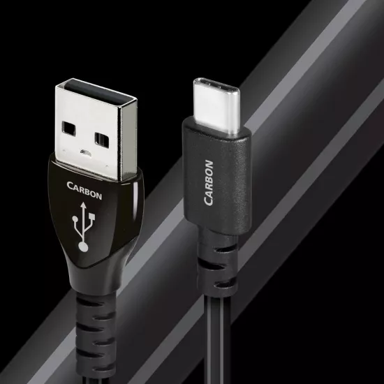 Cablu USB A - USB C AudioQuest Carbon 3 m