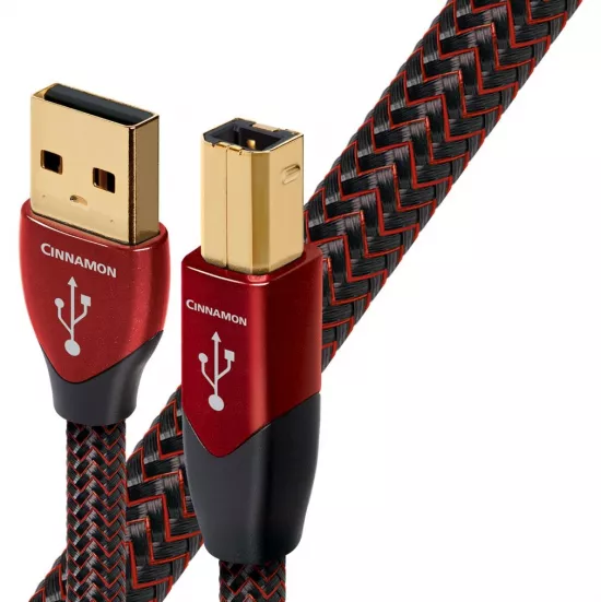 Cablu USB A - USB B AudioQuest Cinnamon 1.5 m