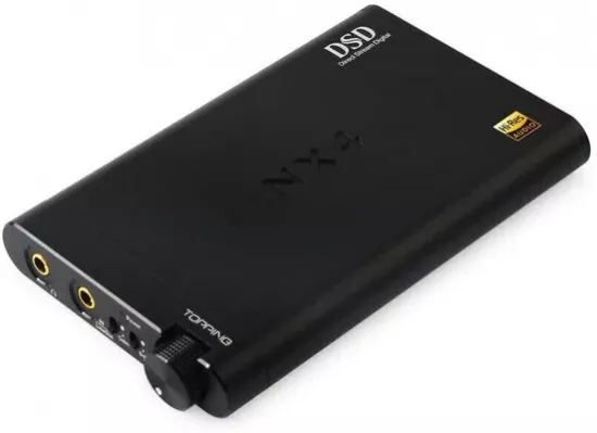 Amplificator de casti si DAC Topping NX4 DSD Black